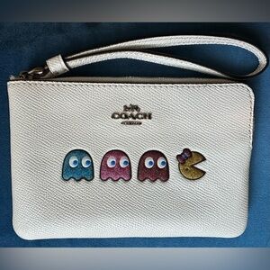 Coach Pac-Man Limited Edition Wristlet
